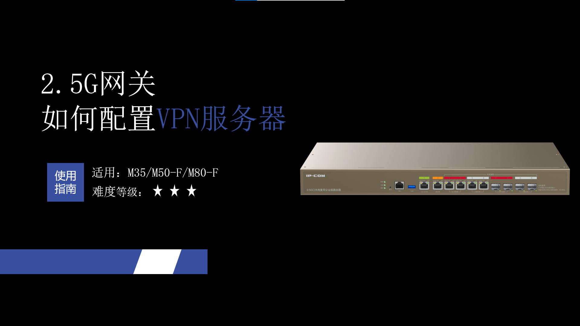 M35如何配置VPN PPTP服务器