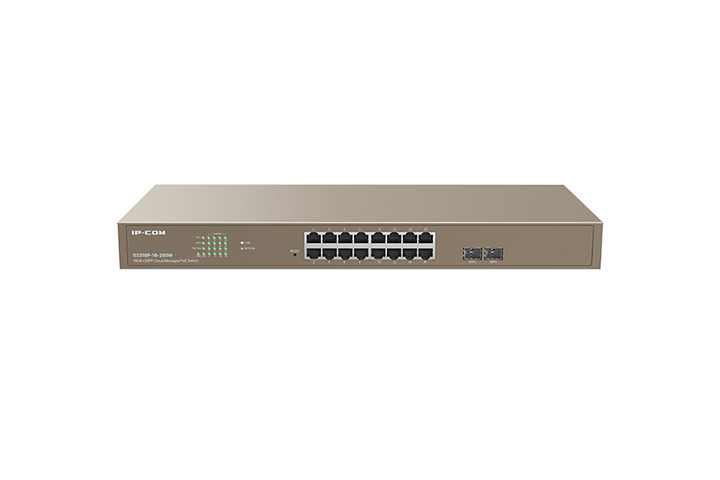 G3318P-16-250W 16GE+2SFP Cloud Managed PoE Switch-IP-COM-World Wide Wireless