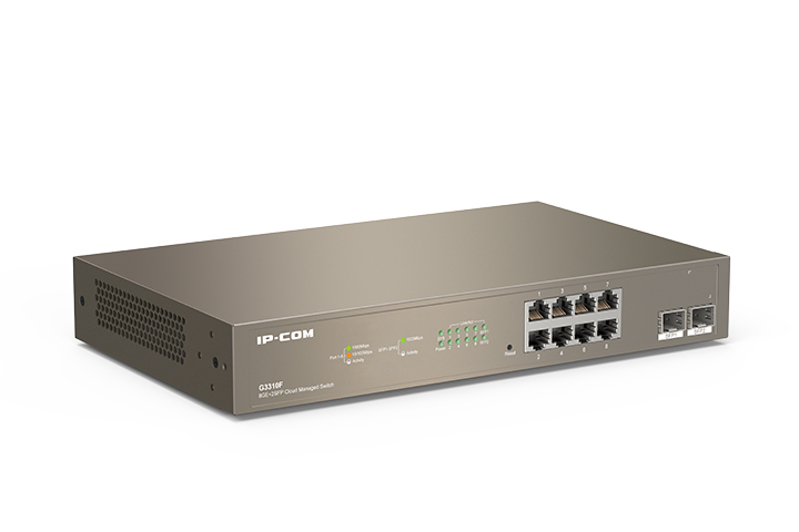 IP-COM G2210P-8-102W 9GE+1SFP Cloud Managed Switch With 8